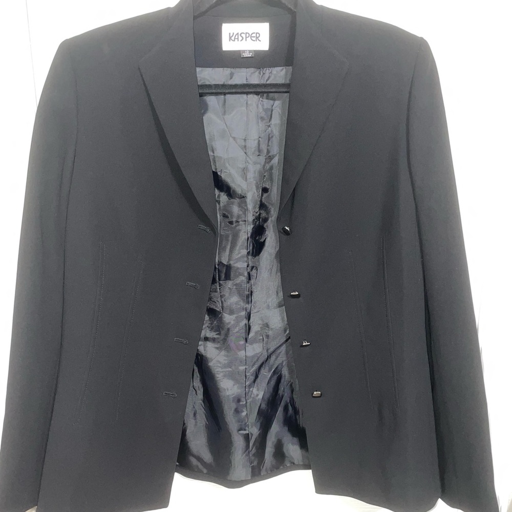 Kasper blazer / suit jacket - black size 10